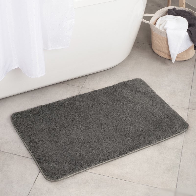 Коврик для ванной FORA Bath Bliss FOR-HAP-50-80DRG (темно-серый)
