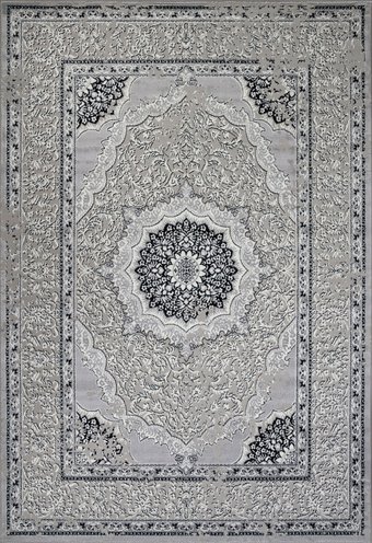 Ковер для жилой комнаты Merinos Palermo F294-STAN-DARK GRAY (1.6x2.3)