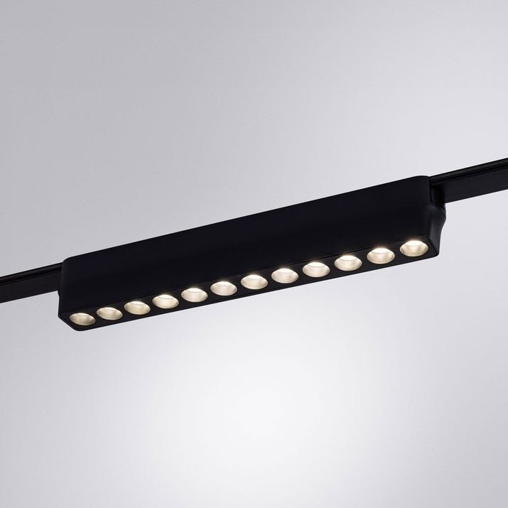 Трековый светильник Arte Lamp Rapid A6154PL-1BK