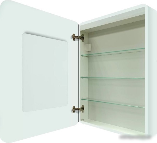 Континент Шкаф с зеркалом Elliott Led 55x80 (левый)