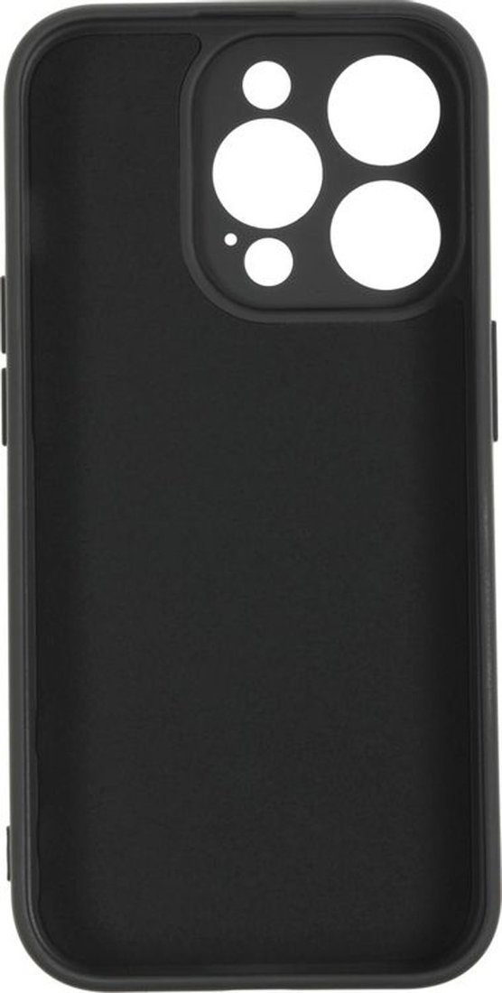 Чехол для телефона BoraSCO Microfiber Case для Apple iPhone 15 Pro 72429 (черный)