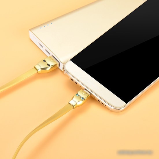 Кабель Hoco U14 Type-C (золотистый)