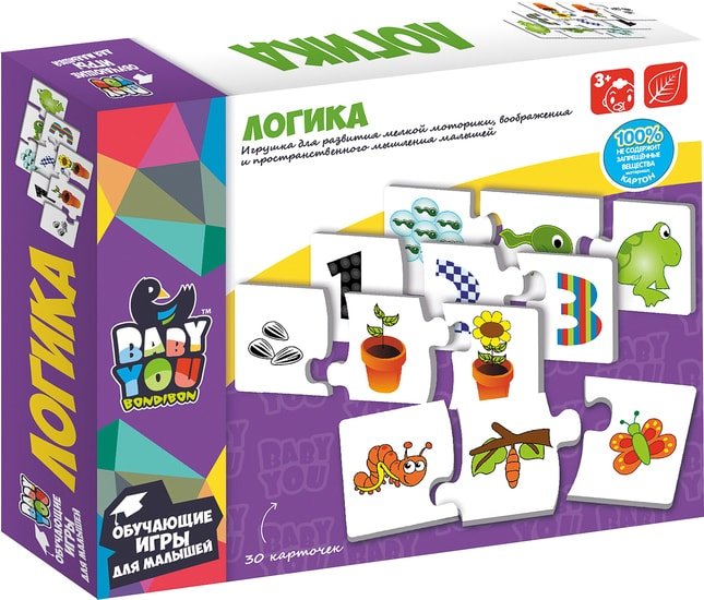 Мозаика/пазл Bondibon Baby You Логика ВВ3931