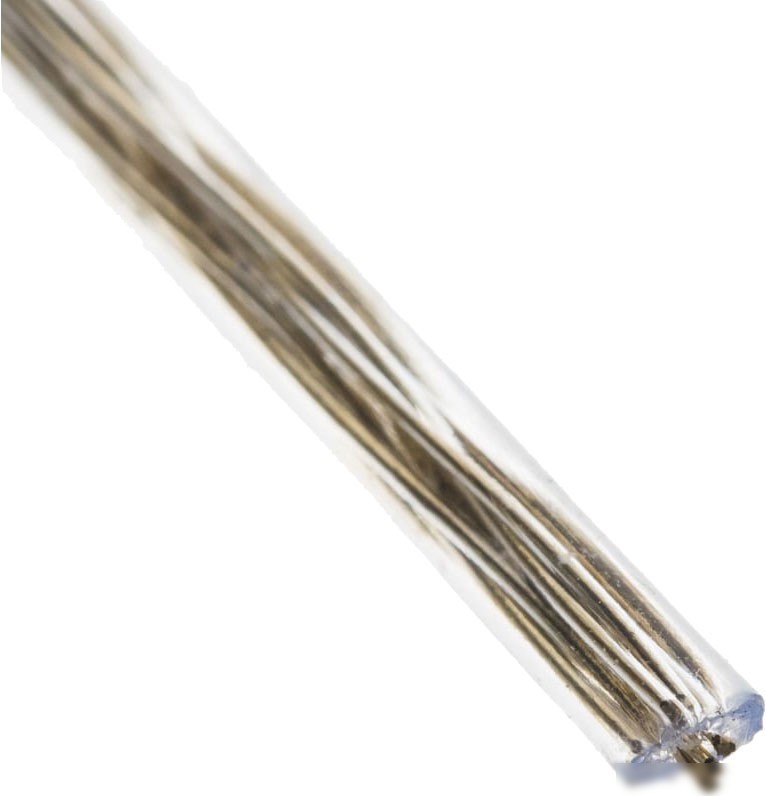 Трос Stayer ПР-2.5 Металлополимерный 50145-2.5 (20м, прозрачный)