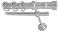 Карниз для штор Lm Decor Гиро 071 2р витой 25/16мм (сатин, 1.8м)