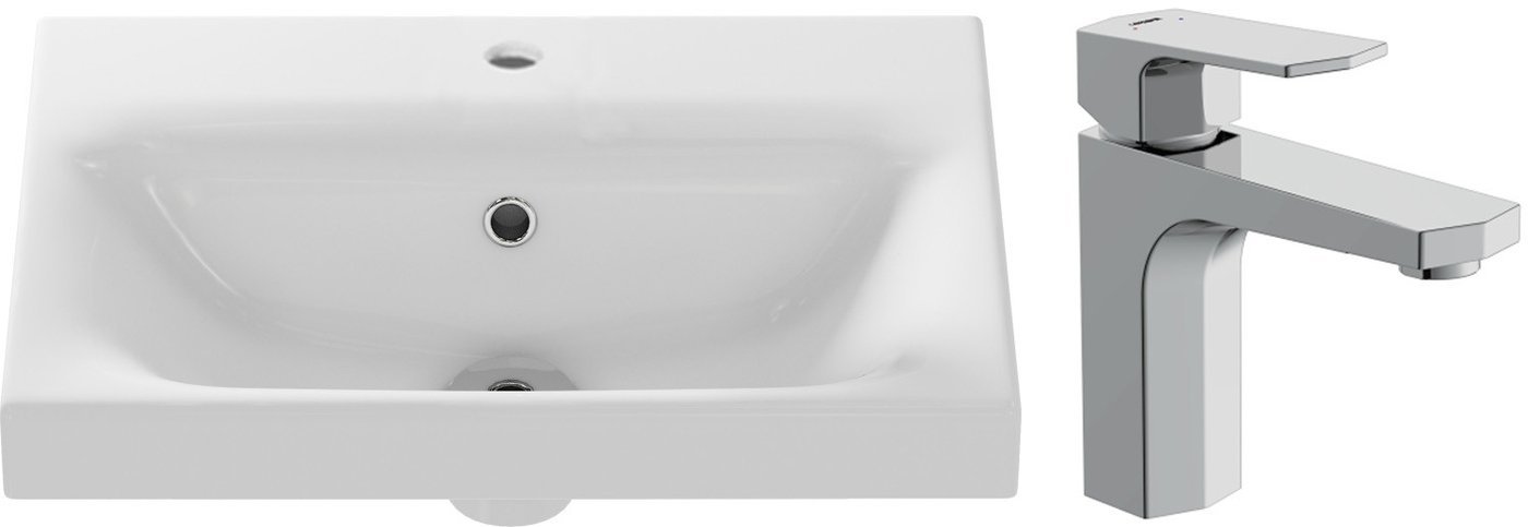 Умывальник Cersanit Moduo Slim 50 S-UM-MOD50SL/1 + 63055