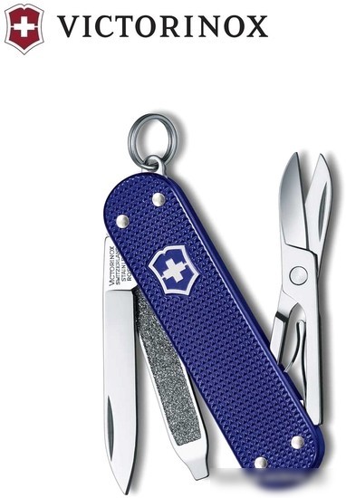 Мультитул Victorinox Classic Alox SD Colors (темно-синий)