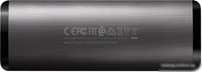 Внешний накопитель A-Data SE760 512GB ASE760-512GU32G2-CTI (титан)