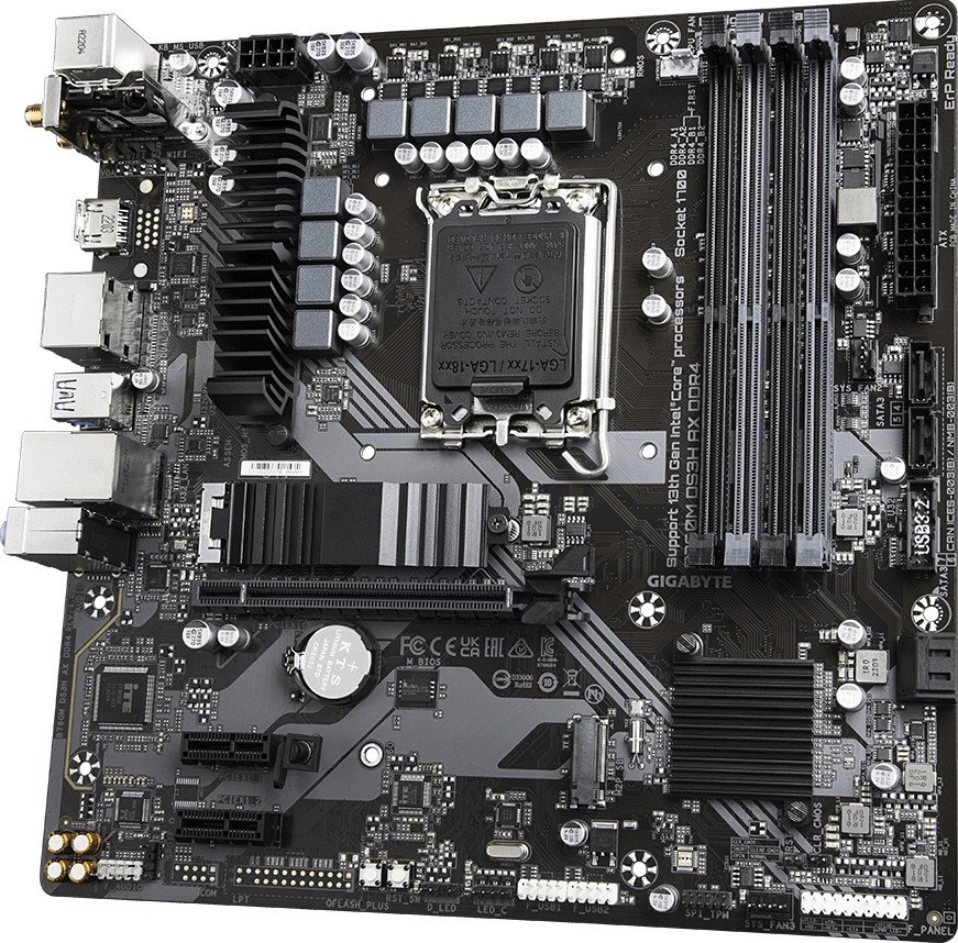 Материнская плата Gigabyte B760M DS3H AX DDR4 (rev. 1.x)