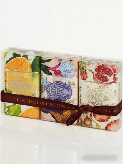 La Florentina Citrus, Iris, Pomegranate (3x200г)