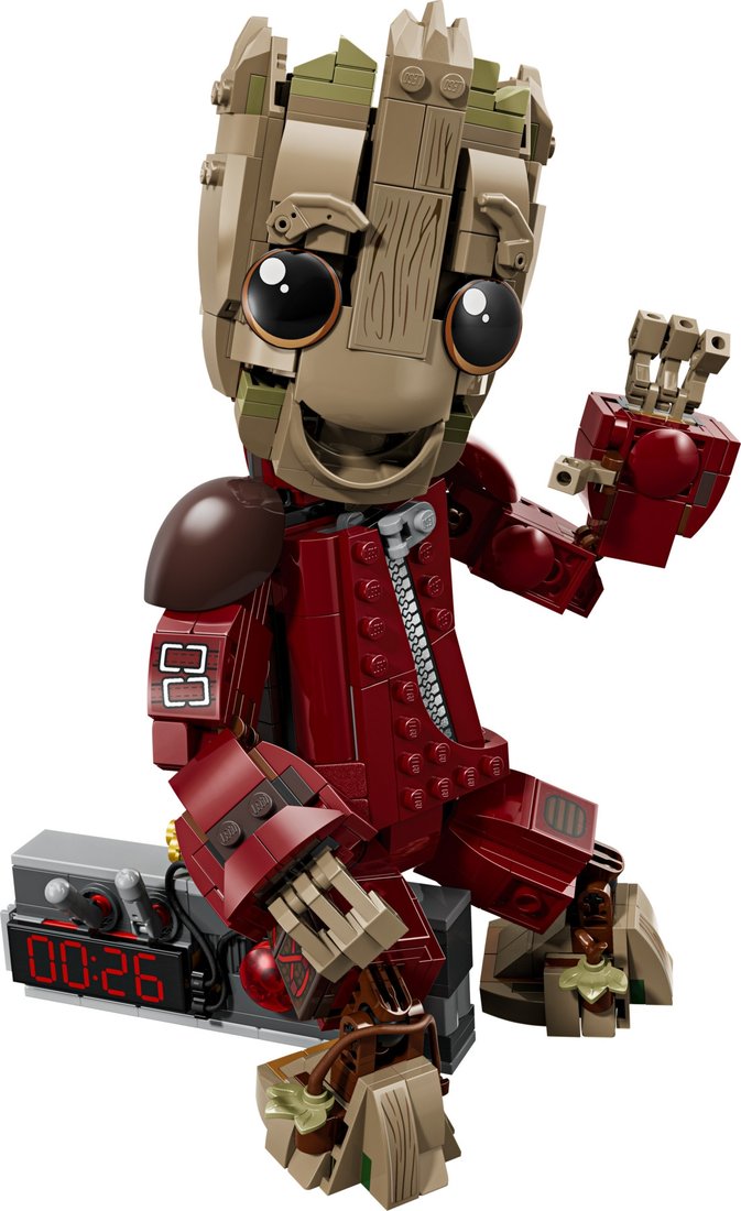 Конструктор LEGO Marvel 76341 Грут в костюме Опустошителя