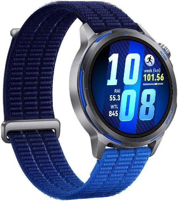 Умные часы Huawei Watch GT Runner 2 (титановый/синий, международная версия)