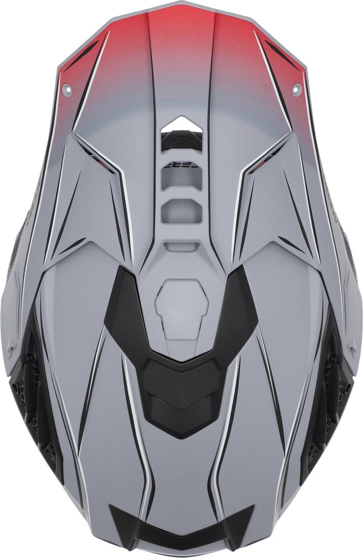Мотошлем Acerbis Airstrike-X 0026905.295.068 (XL, серый/красный)