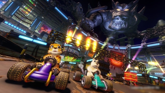 Игра Crash Team Racing Nitro-Fueled для PlayStation 4