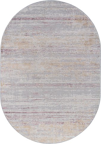 Ковер для жилой комнаты Merinos Zumma F026-OVAL-PINK (2x2.9)