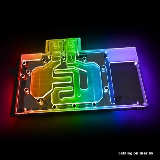 Водоблок для видеокарты Thermaltake Pacific V-RTX 3080/3090 Plus ASUS ROG CL-W311-CU00SW-A