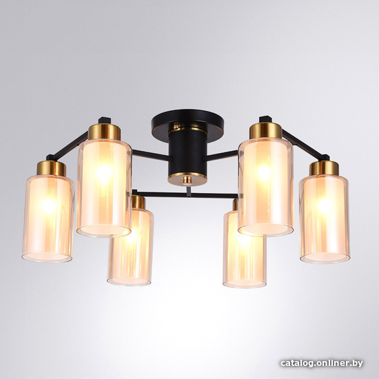 Люстра средней высоты Arte Lamp Leo A7027PL-6BK