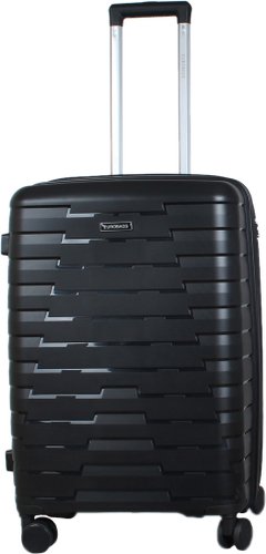 Чемодан-спиннер Eurobags PP-N85 (S, черный)