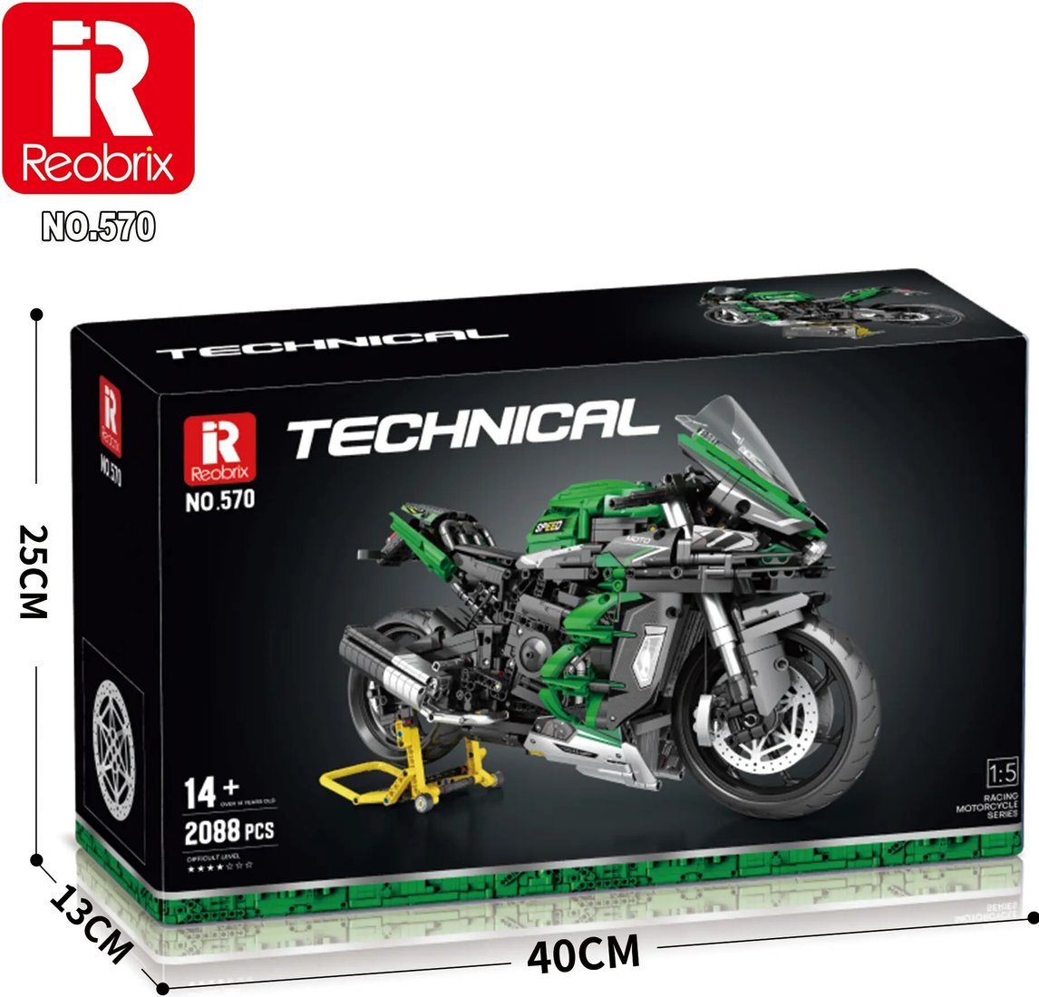 Конструктор Reobrix Мотоцикл 570