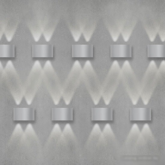 Бра Elektrostandard 1555 Techno LED Twinky Double (белый)