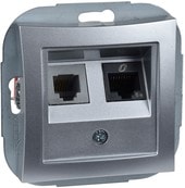 Розетка компьютерная Schneider Electric Дуэт WDE000385