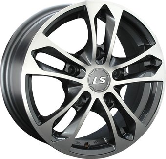 Литые диски LS 197 16х6.5" 5х139.7мм DIA 98.5мм ЕТ 40мм GMF