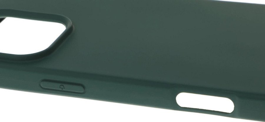 Чехол для телефона BoraSCO Microfiber Case для Apple iPhone 16 Pro Max 73688 (зеленый опал)