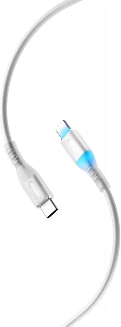 Кабель Atomic 30.372 USB Type-C - USB Type-C (1 м, белый)
