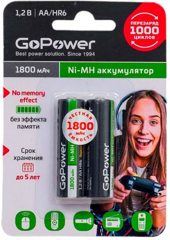 Аккумулятор GoPower 00-00015317
