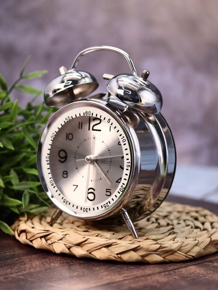 Настольные часы ILikeGift Wake up clock 860-02 (серый)