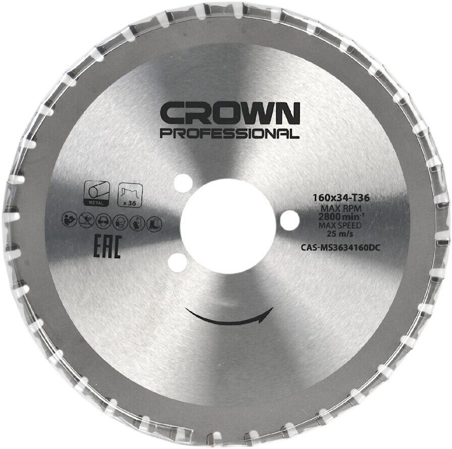 Пильный диск Crown CAS-MS3634160DC (для CROWN CT25030HX)