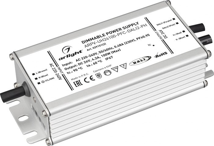 Блок питания Arlight ARPV-UH24100-PFC-DALI2-PH 029151(2)