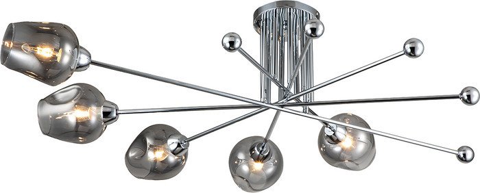 Люстра средней высоты Escada Universe 695/5P E14*40W Chrome
