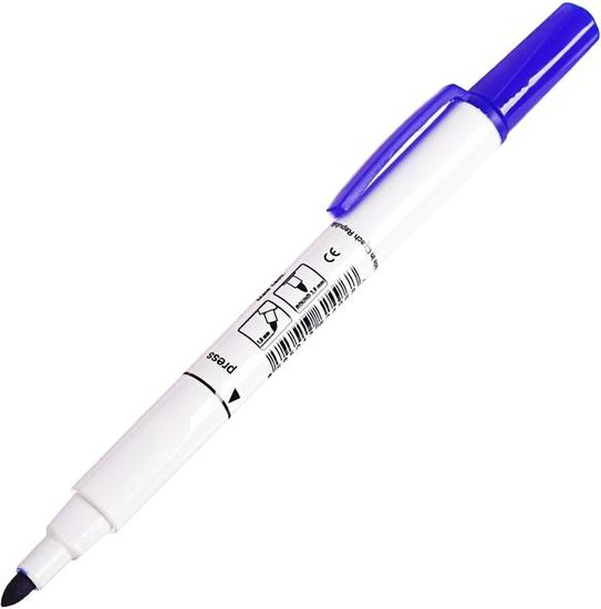 Маркер Centropen 1.8 мм 2709 8717 (синий)