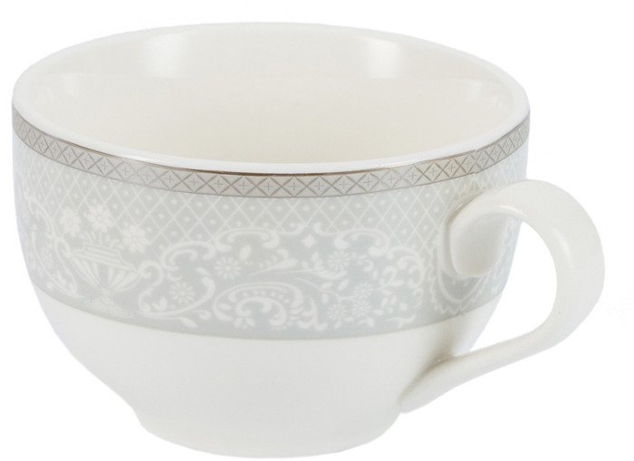 Чашка Gipfel Annet 42792 (белый/серый)