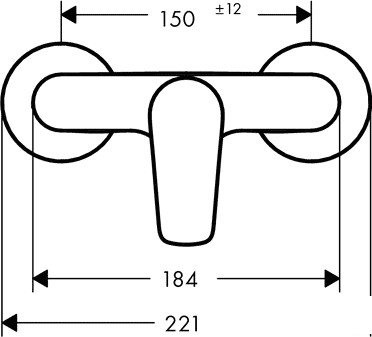 Смеситель Hansgrohe Talis E 71760000 (хром)