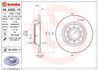 Brembo 08A20211