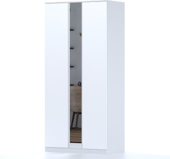Шкаф распашной Mio Tesoro Варма Stor 105 (белый)