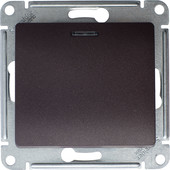 Выключатель проходной Schneider Electric Glossa GSL000863 (шоколад)