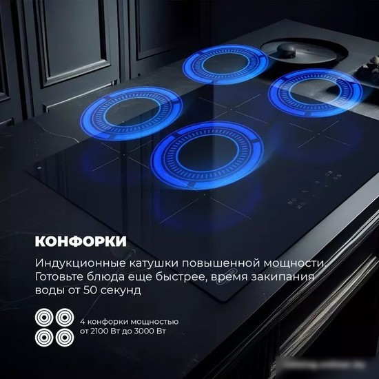 Варочная панель DeLonghi PIN 62 RUS