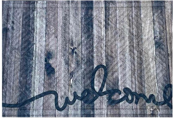 Придверный коврик Multy Home Lima 43x63 SH50001584 (коричневый/Welcome)