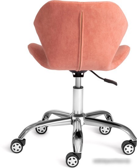 Кресло TetChair Selfi (флок, розовый)