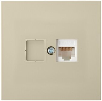 Розетка компьютерная Bylectrica РК18-6611 (бежевый)