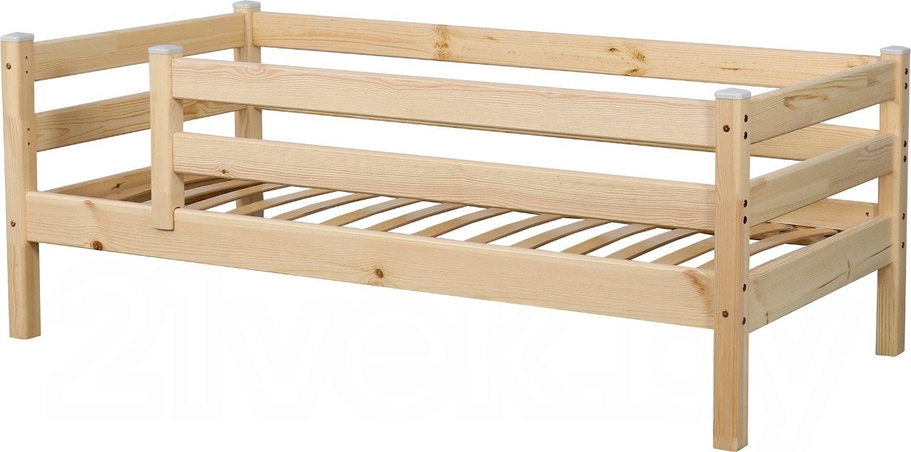 Мебельград Соня 70x160 (белый/прозрачный лак)