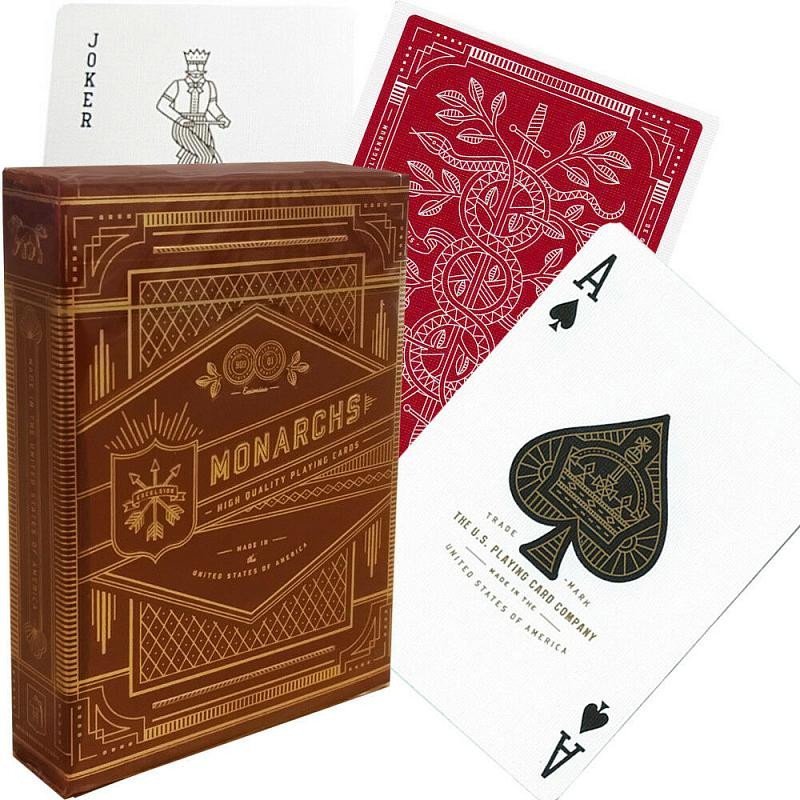 Карточная игра Theory11 Red Monarchs T1104