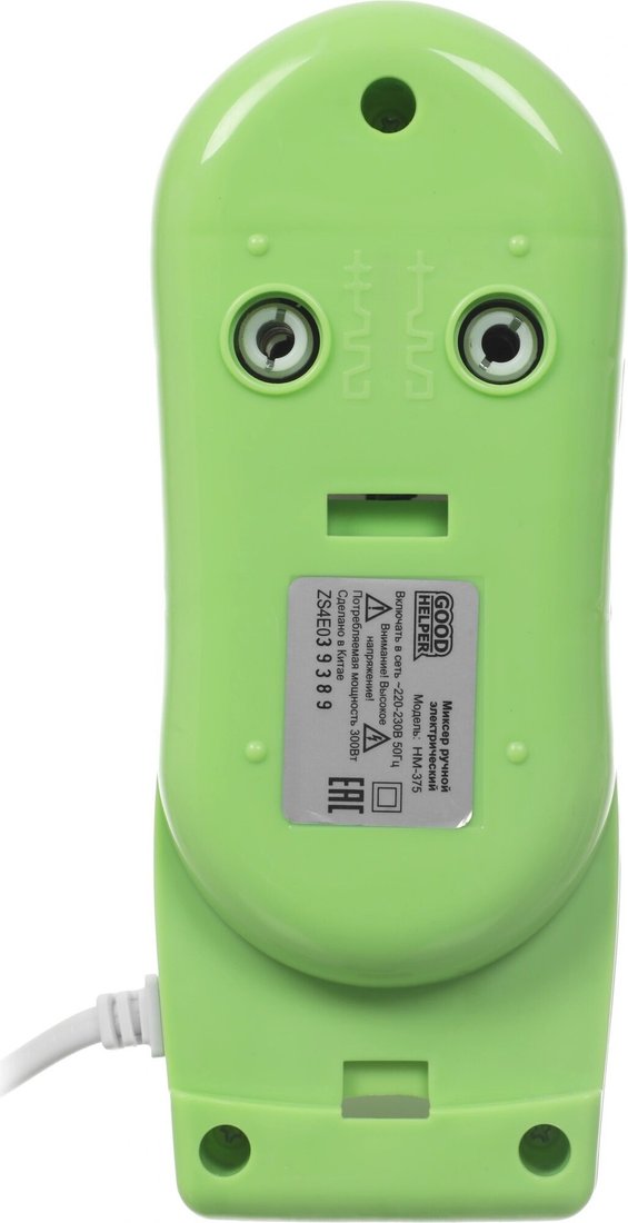 Миксер Goodhelper HM-375 (белый/зеленый)