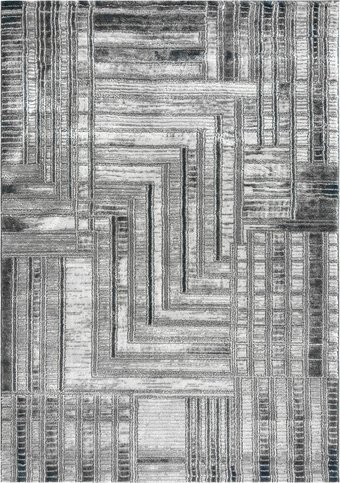Ковер для жилой комнаты Safyun Eva LZ137-GREY-BLUE (0.8x1.5)