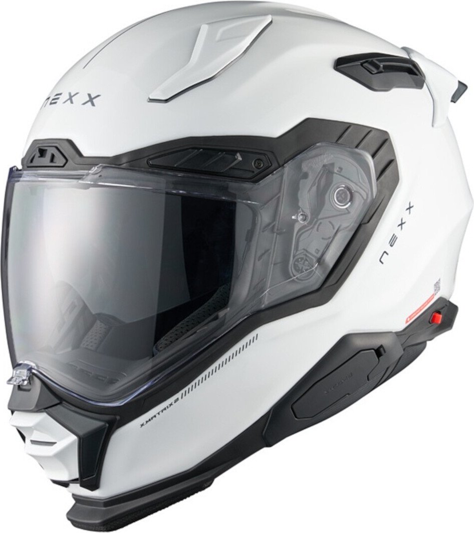 Мотошлем Nexx Helmets X.WST3 Plain (S, белый)