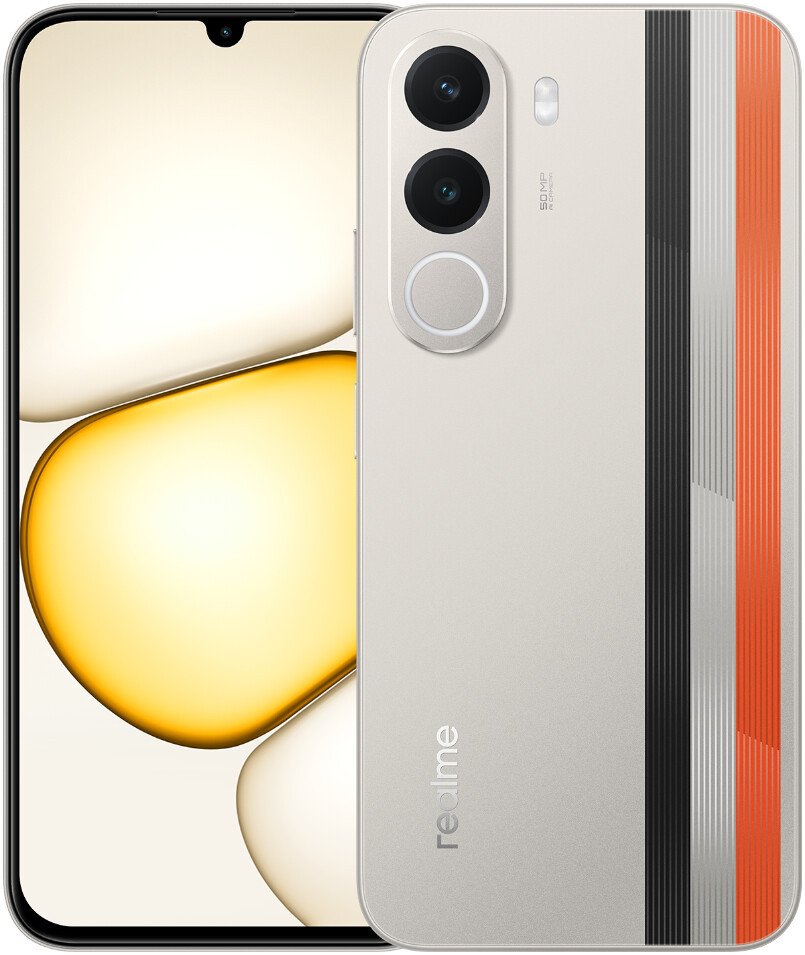 Телефон Realme P4x RMX5366 4GB/128GB международная версия (бежевый)