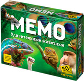 Настольная игра Бэмби Мемо - Удивительные животные